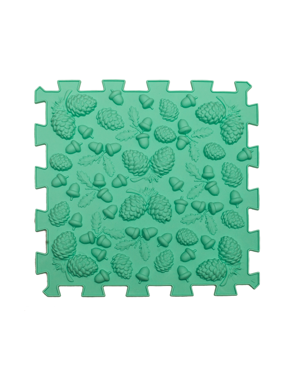 Saltea de masaj Puzzle Mix Pastel 6 elemente