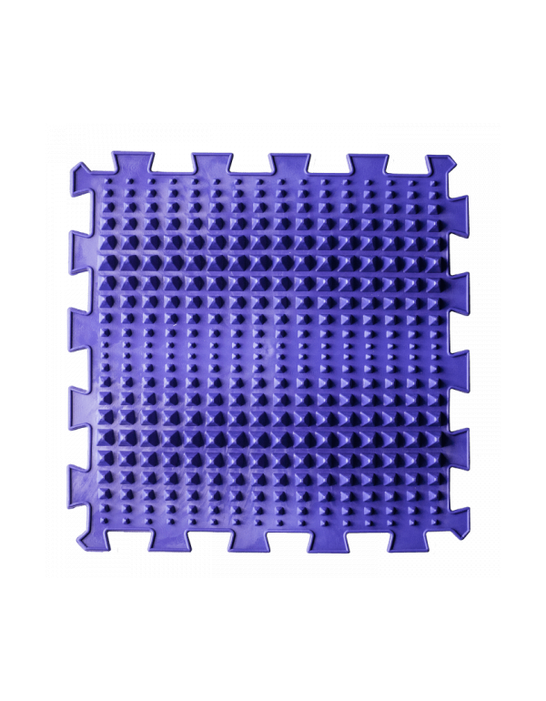 Covor de masaj senzorio-motor Puzzle „Mega Mix” 16 elemente