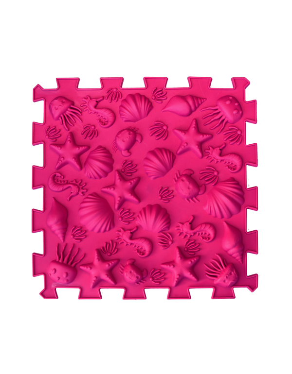 Saltea de masaj Ortek Mega Mix Puzzle, 12 piese