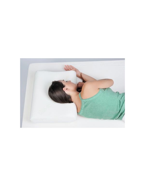Pernă de dormit reversibilă Classic Varius cu Aloe Vera