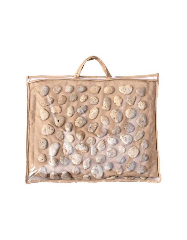 Saltea de masaj cu pietre naturale Ortek SOFT 74x44cm