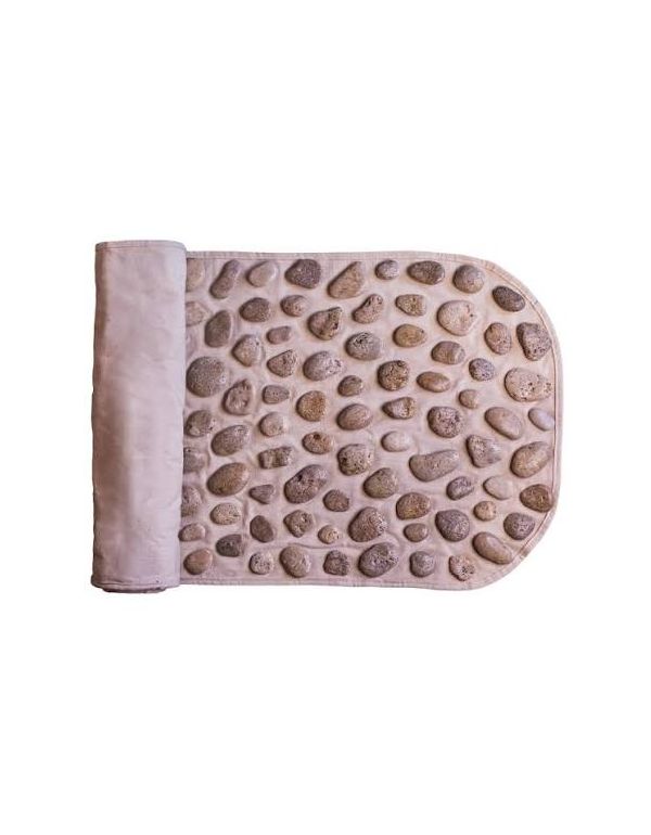Saltea de masaj cu pietricele naturale 110x40 cm