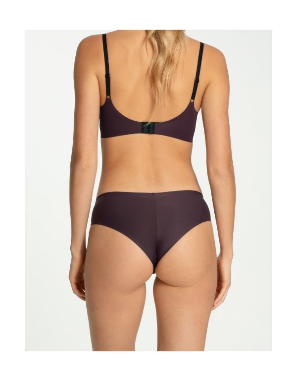 Chiloți fără cusături DARK PLUM - simple brasil