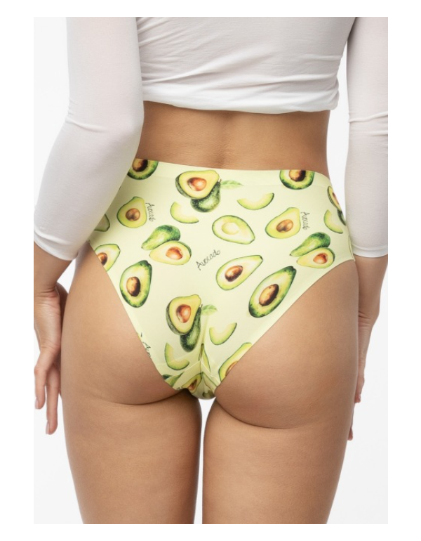 Chiloți fără cusături AVOCADO - clasici simpli