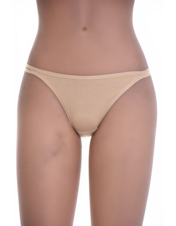 Slip de bikini din bumbac