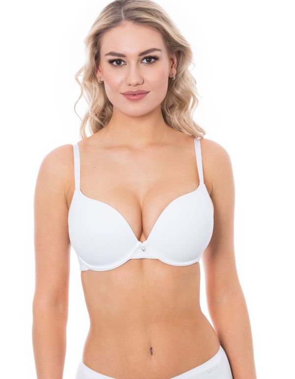 Sutien push-up cu aspect clasic